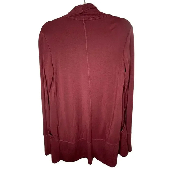Athleta Cardigan Size XS Mauve Athleisure Soft Active Casual - Picture 2 of 7